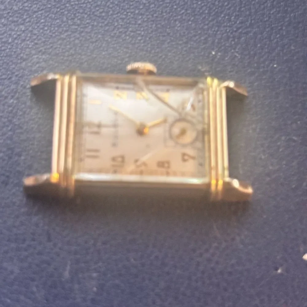 Vintage Bulova Scallop Men's Mechanical Watch (Head Only) - 10K RGP.